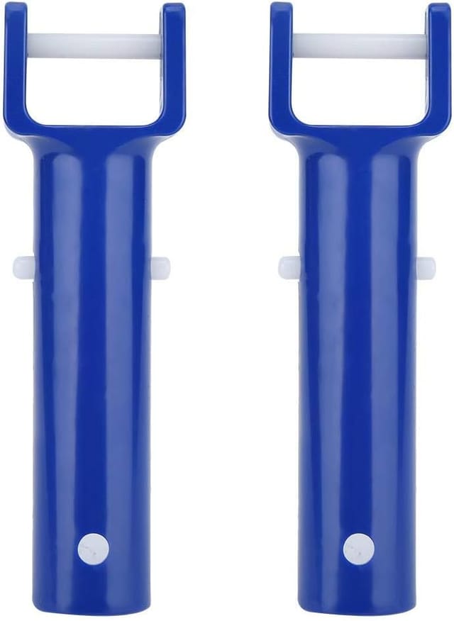 2pcs poignée de tête en v Forme Clip Brosse poignée de la tête de Remplacement Piscine Accessoires