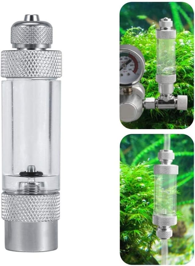 Tinor - Blasenzähler, Aquarium-Luftpumpenzubehör, Aquarium-Werkzeug zur Ermittlung der CO2-Menge (Einzelkopf)