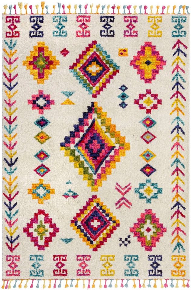 Flair Rugs Moderne Teppich Coyote 160 cm x 230 cm Mehrfarbig Bild 2