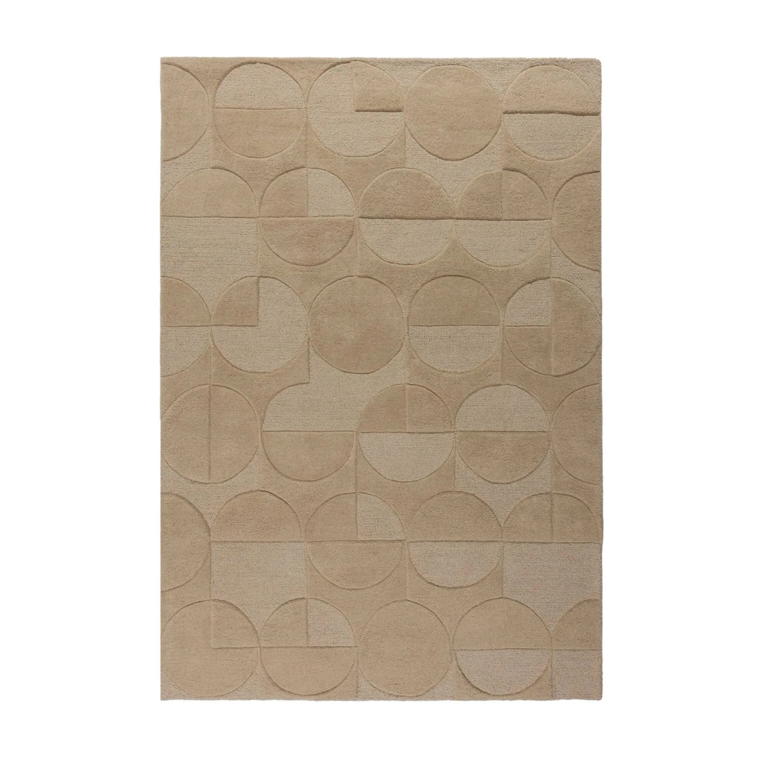 Flair Rugs Wollteppich Gigi 200 cm x 290 cm Natural