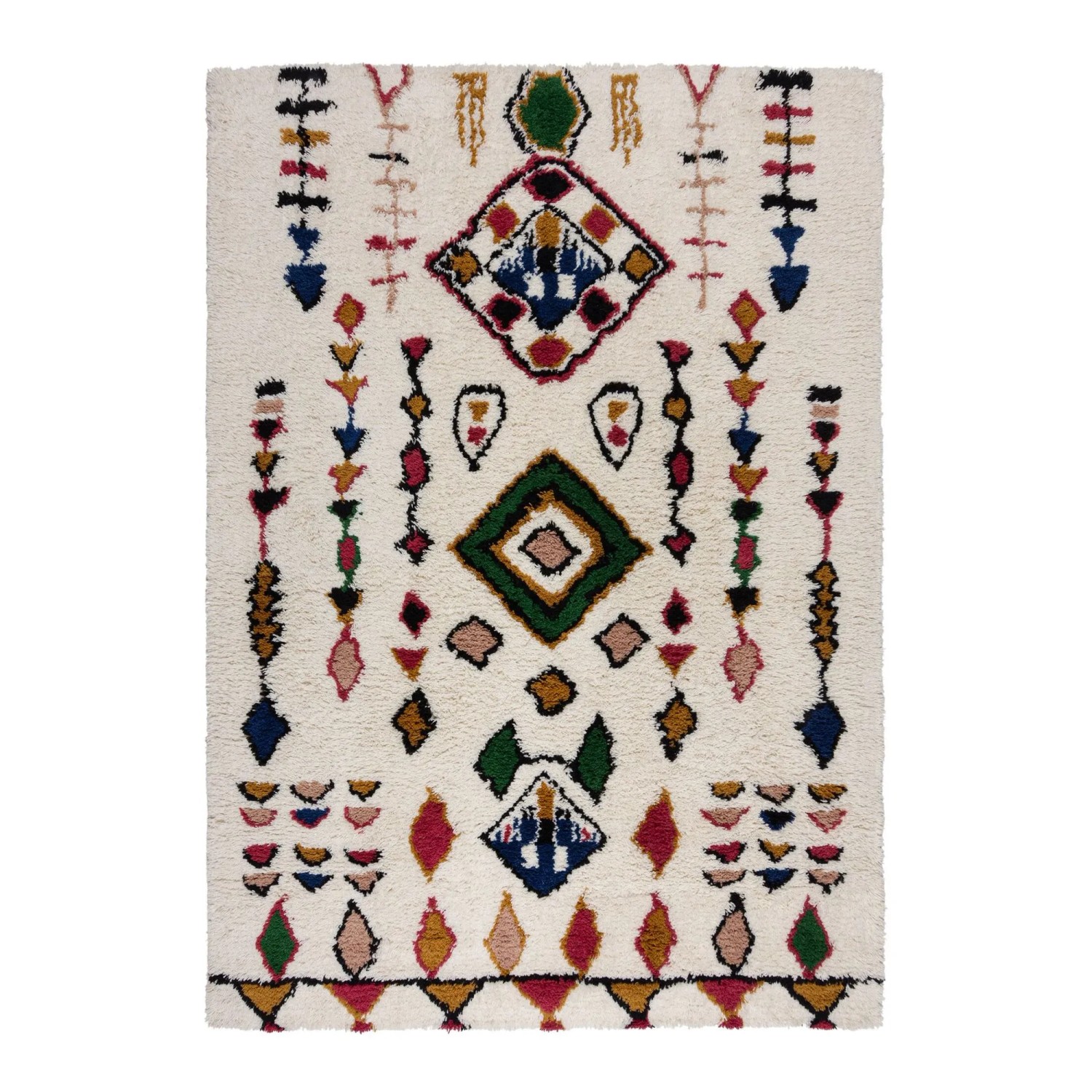 Flair Rugs Hochflorteppich Fes Shaggy 160 cm x 230 cm Mehrfarbig