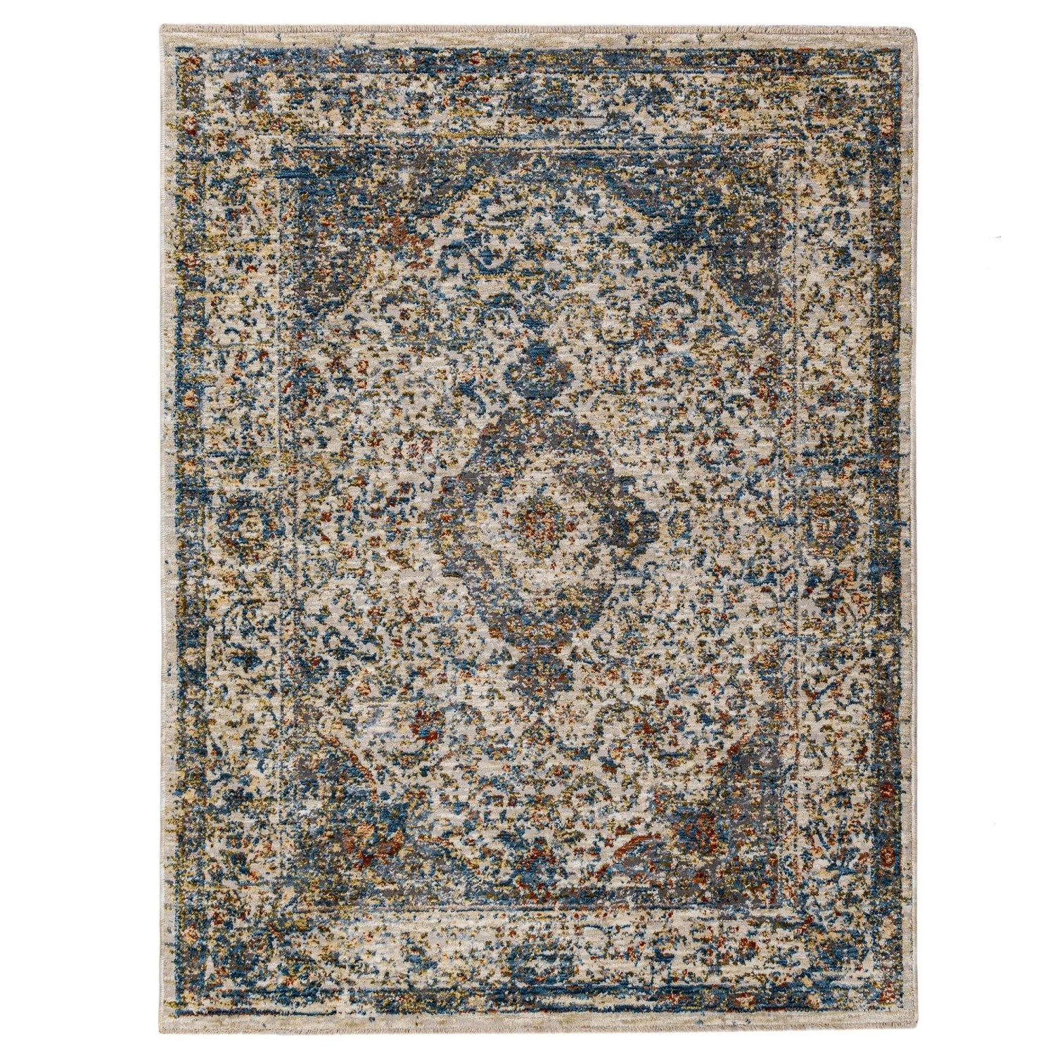 Flair Rugs Vintageteppich Sybil Vintage 160 cm x 230 cm Mehrfarbig