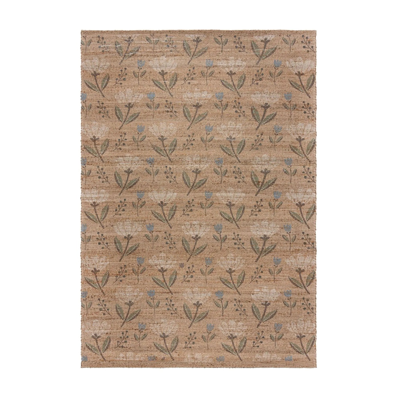 Flair Rugs Kurzflorteppich Arriana Jute 200 cm x 290 cm Natural