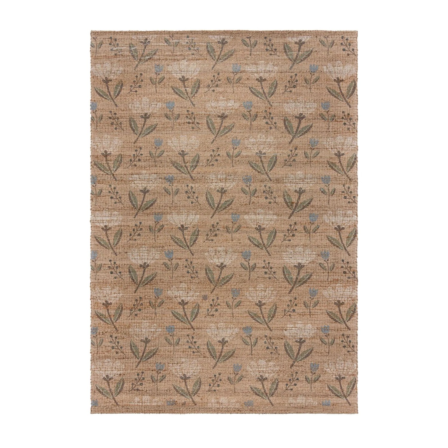 Flair Rugs Kurzflorteppich Arriana Jute 80 cm x 150 cm Natural