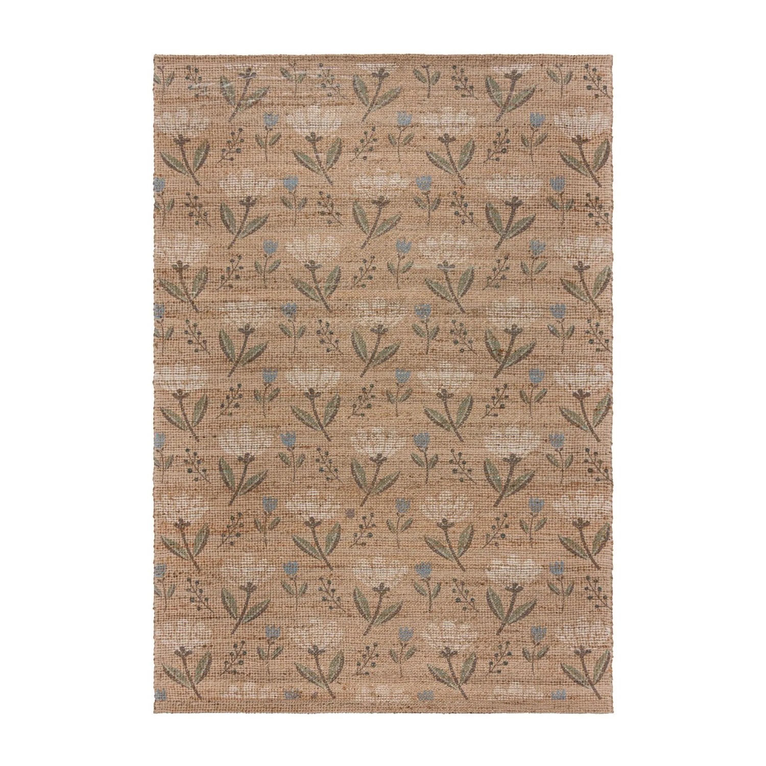 Flair Rugs Kurzflorteppich Arriana Jute 160 cm x 230 cm Natural