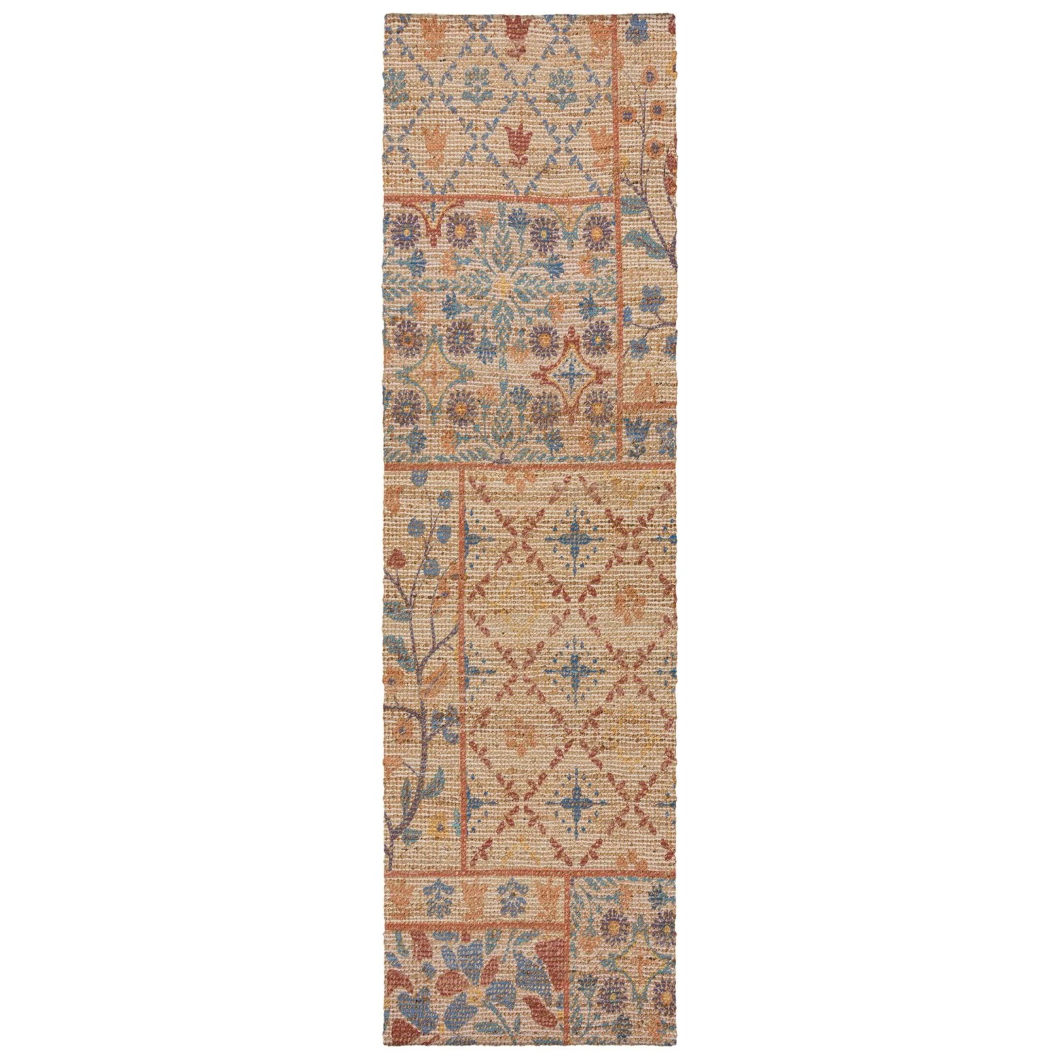 Flair Rugs Kurzflorteppich Taylor Patchwork 60 cm x 230 cm Mehrfarbig