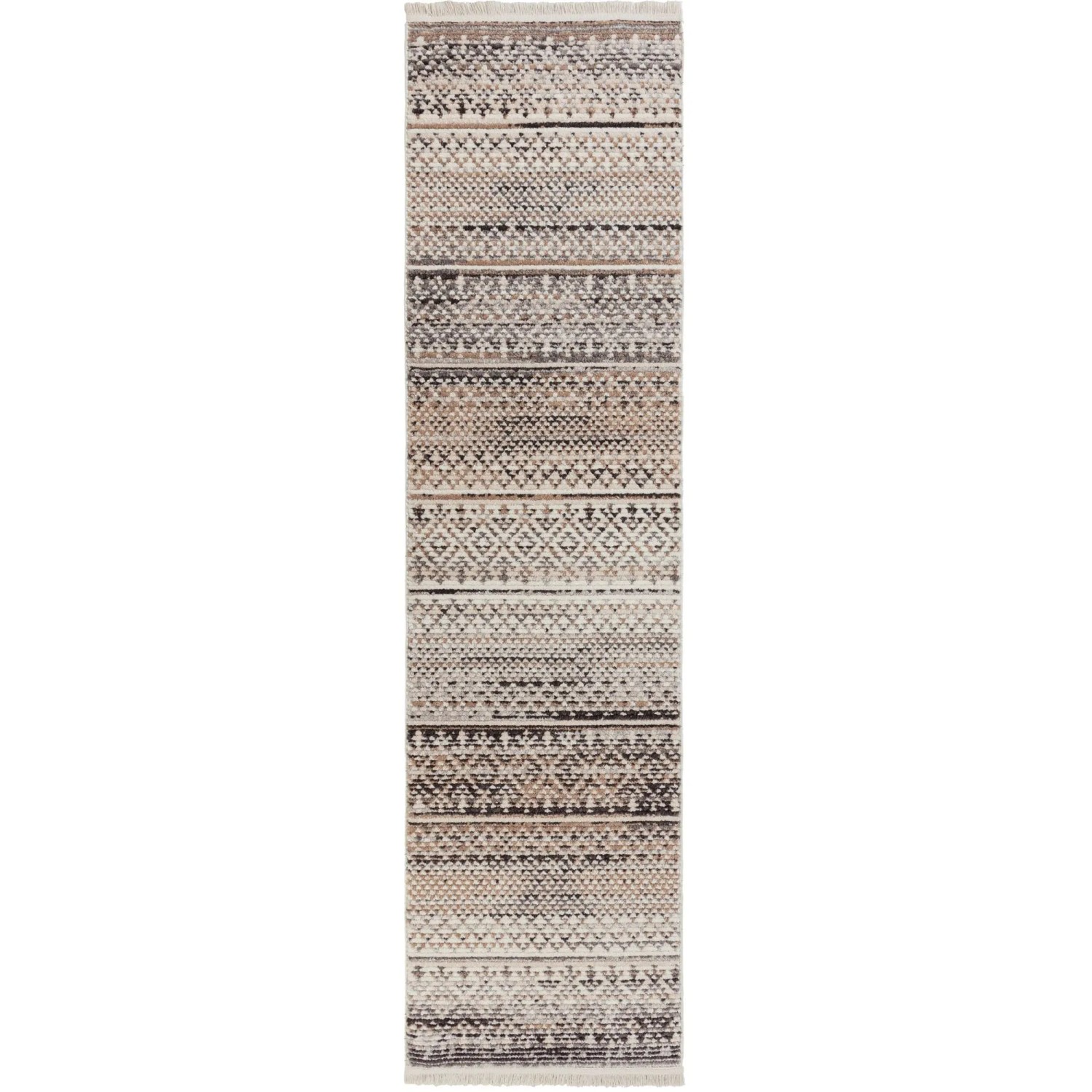 Flair Rugs Kurzflorteppich Camino 60 cm x 230 cm Natural