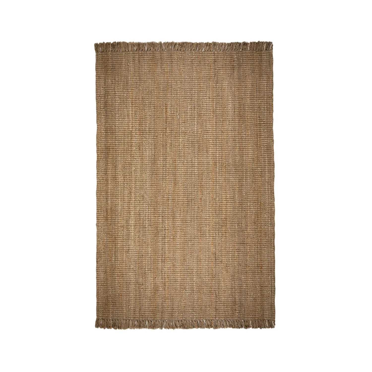 Flair Rugs Kurzflorteppich Jute Boucle 120 cm x 170 cm Natural