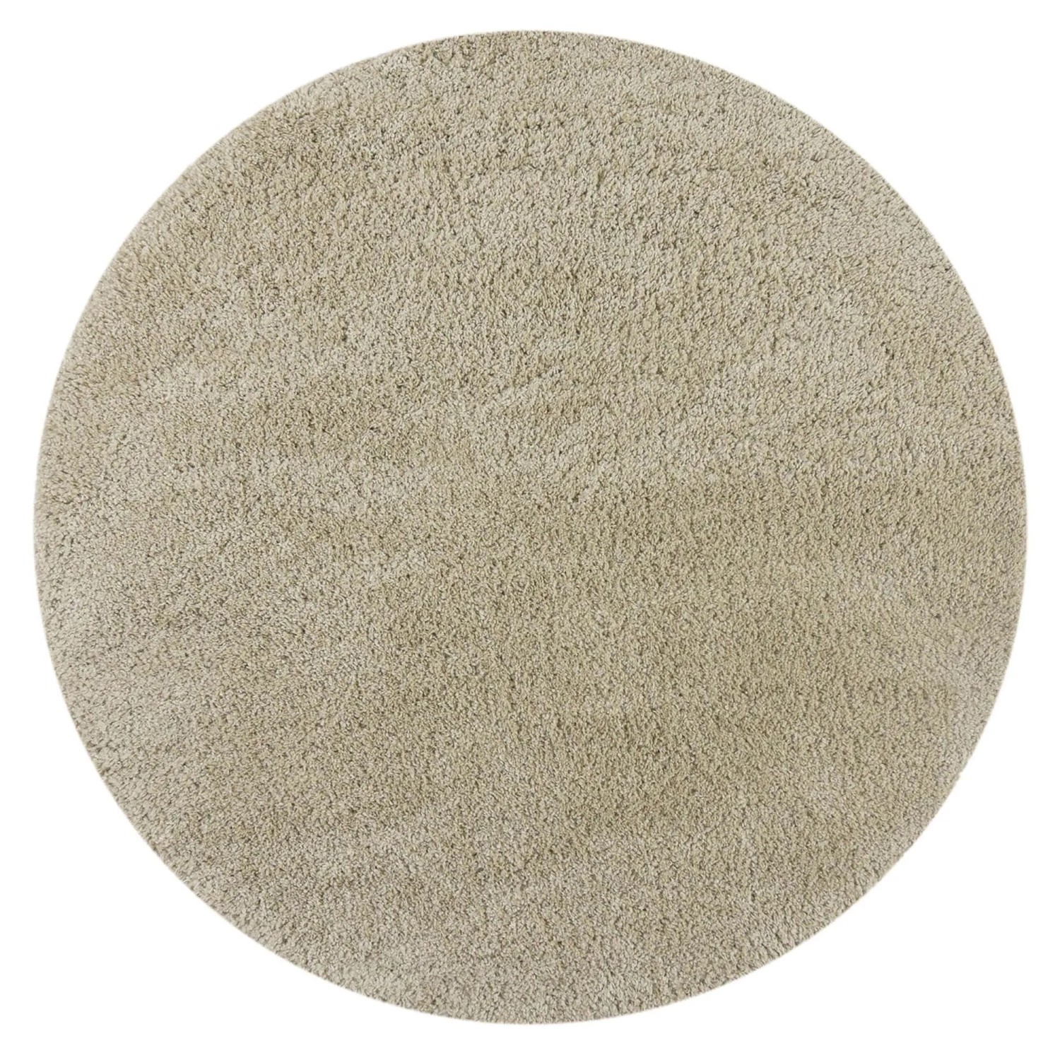 Flair Rugs Hochflorteppich Feather Soft Ø 133 cm Natural