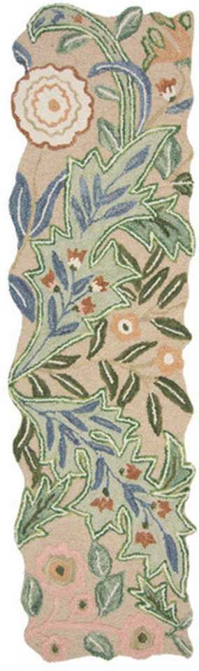 Flair Rugs Wollteppich Bryony Shaped Floral 60 cm x 230 cm Mehrfarbig Bild 4
