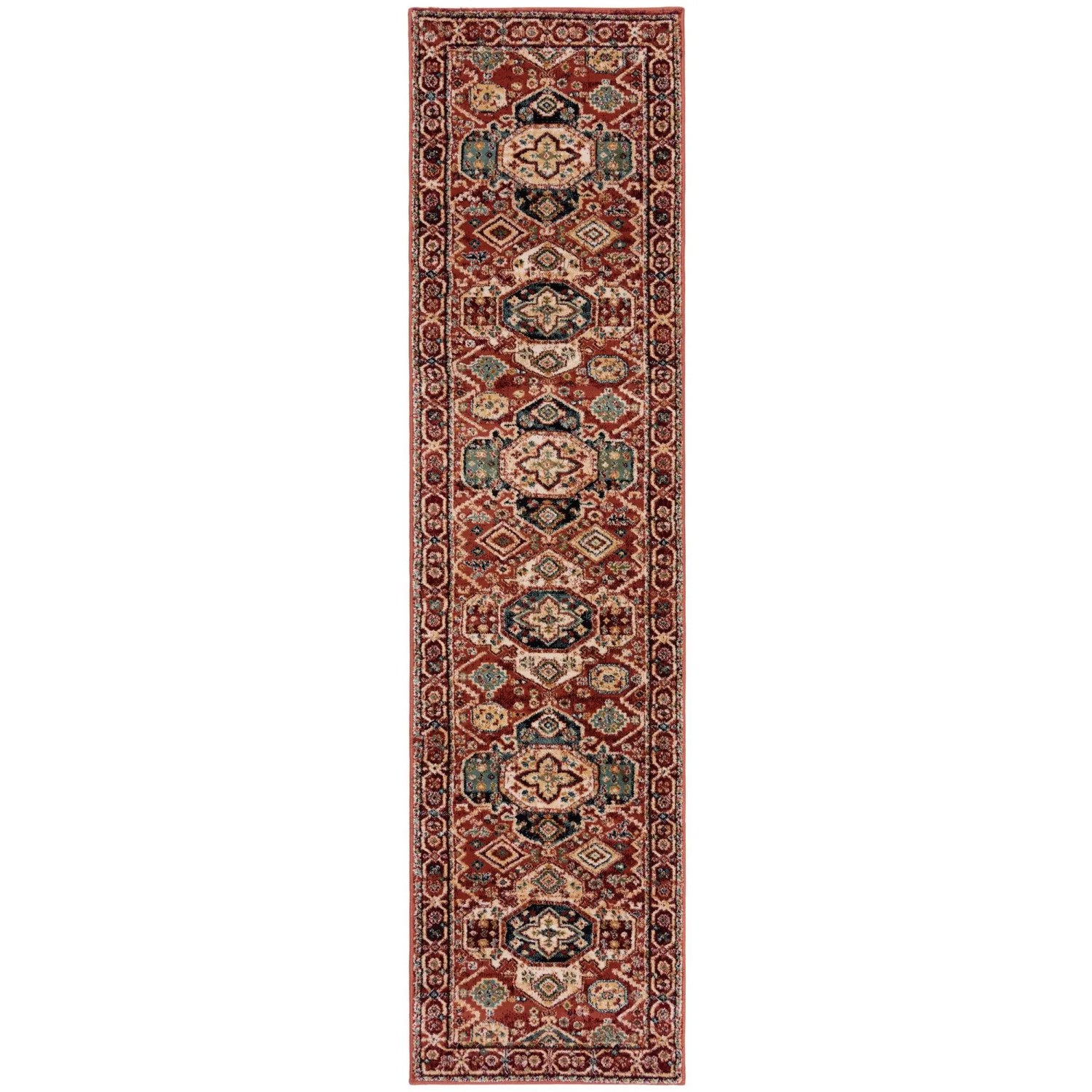 Flair Rugs Vintageteppich Gillingham 60 cm x 230 cm Rot