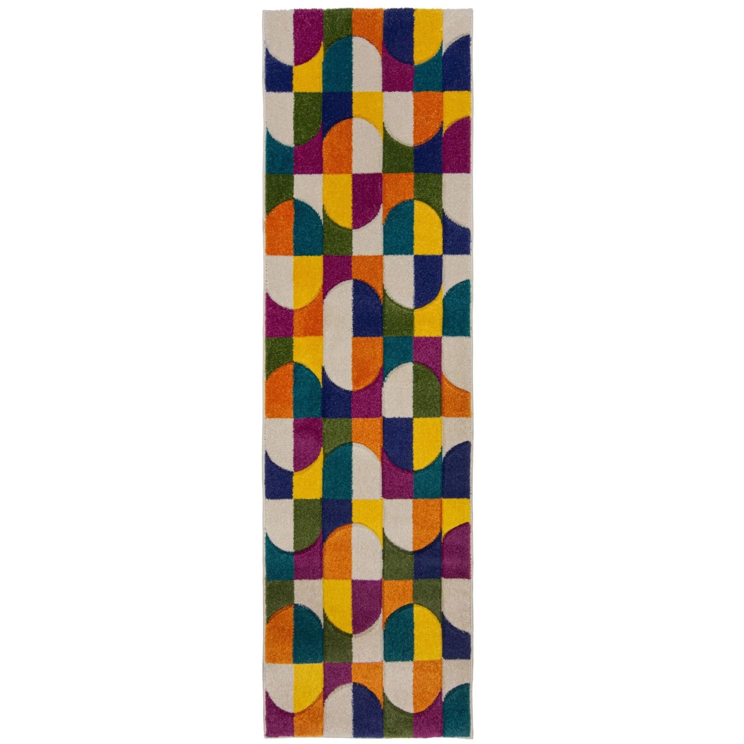 Flair Rugs Kinderteppich Chacha 66 cm x 230 cm Mehrfarbig