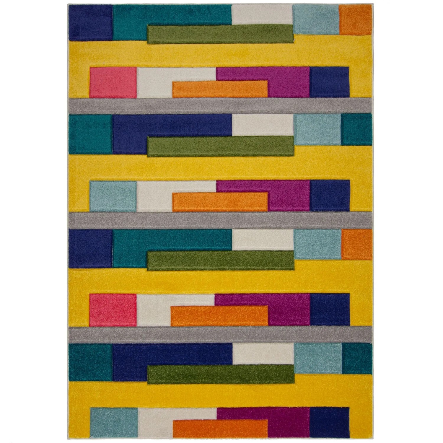 Flair Rugs Kinderteppich Mambo 160 cm x 230 cm Mehrfarbig