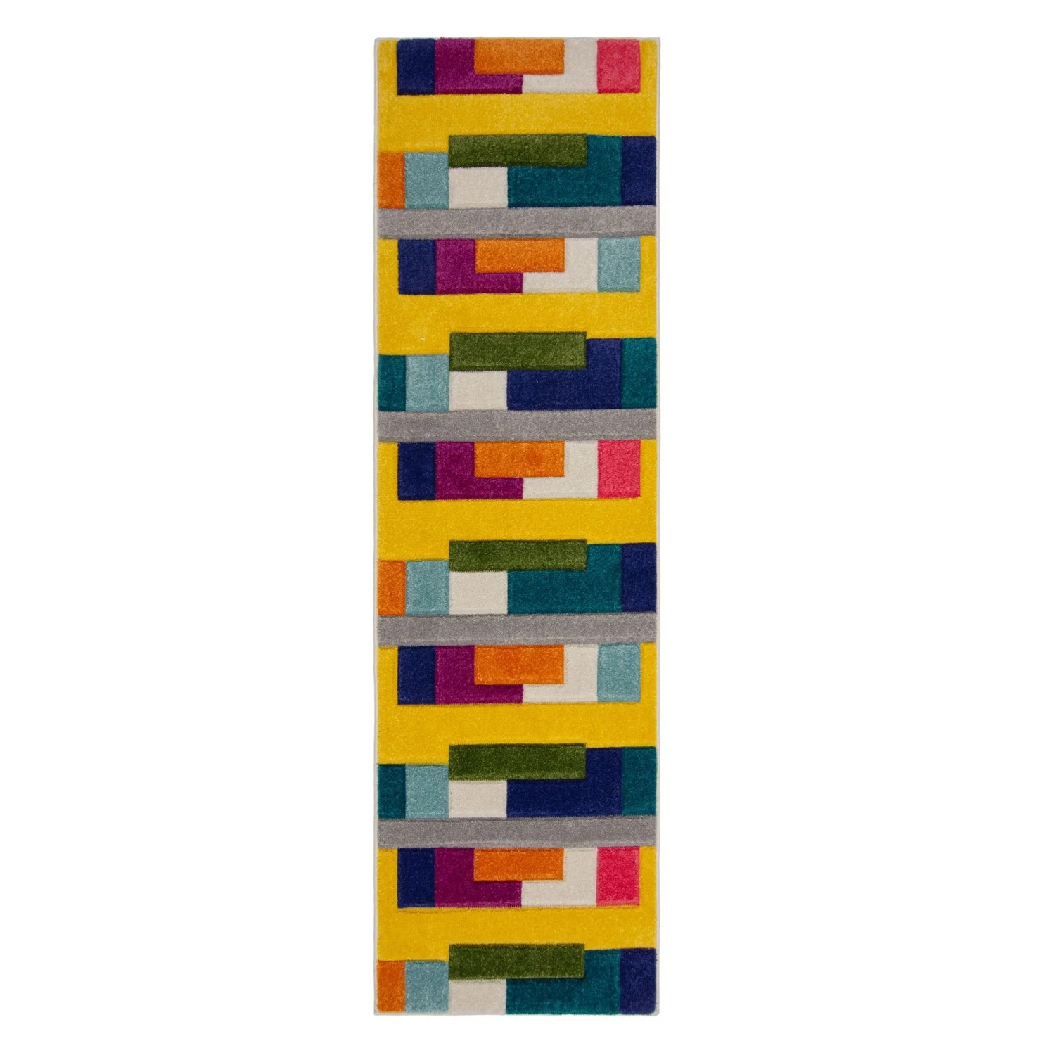 Flair Rugs Kinderteppich Mambo 66 cm x 300 cm Mehrfarbig