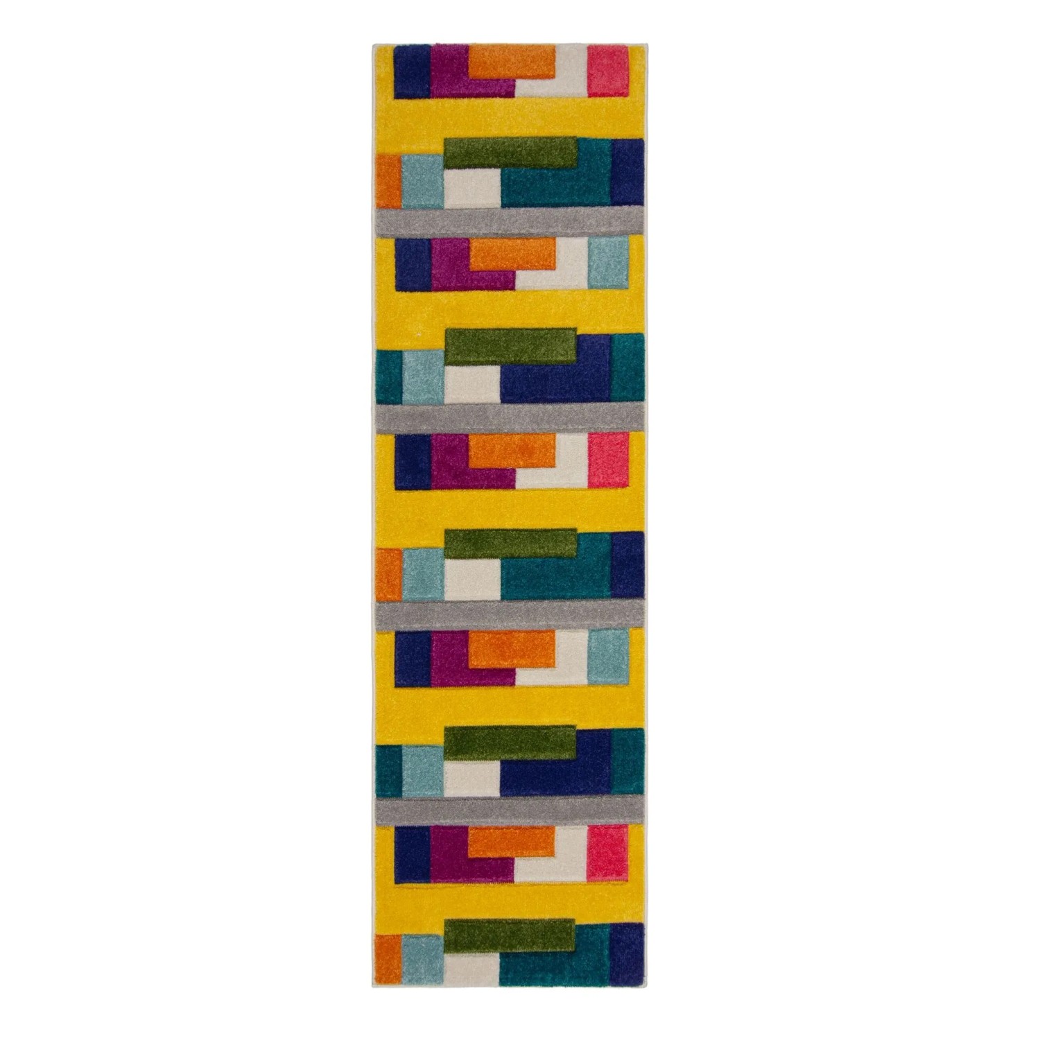 Flair Rugs Kinderteppich Mambo 66 cm x 230 cm Mehrfarbig