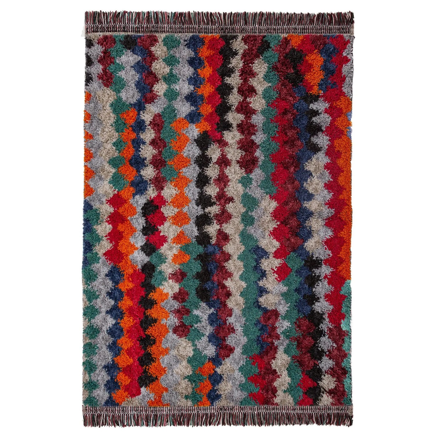Flair Rugs Hochflorteppich Nexis Shaggy 160 cm x 230 cm Mehrfarbig