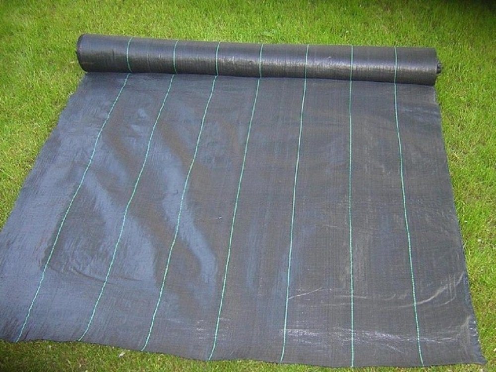 Haga - bändchengewebe 100g/m² in 0,6m Breite (Meterware) Unkrautschutzfolie Mulchfolie Bild 2