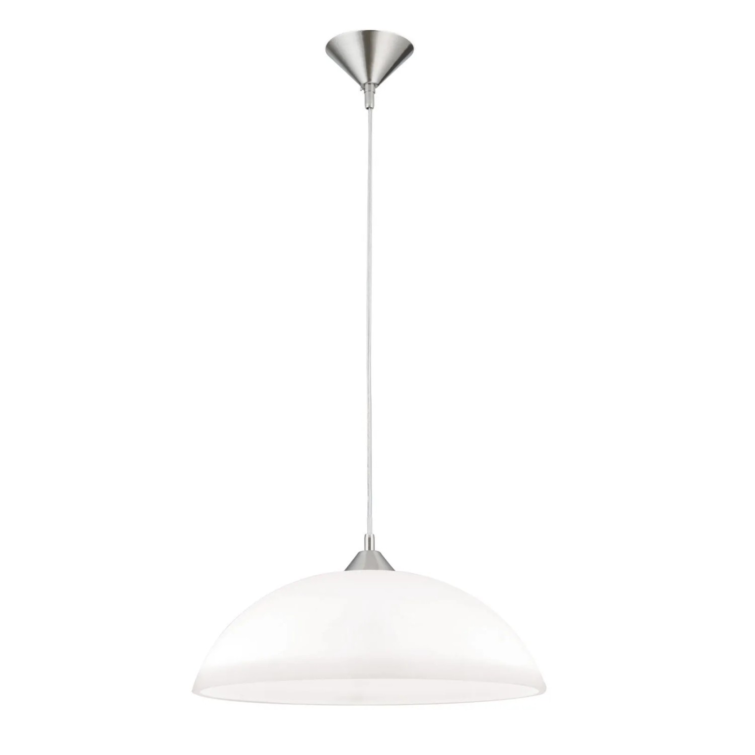 Orion Leuchten Hängelleuchte Grado 1 x E27 Satin Weiß