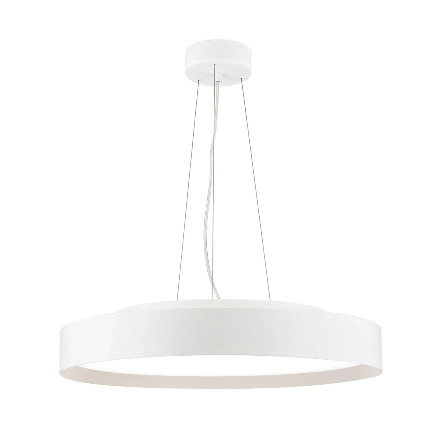 Orion Leuchten Pendelleuchte LED 3300lm 2700 4000K ⌀ 60cm Weiß