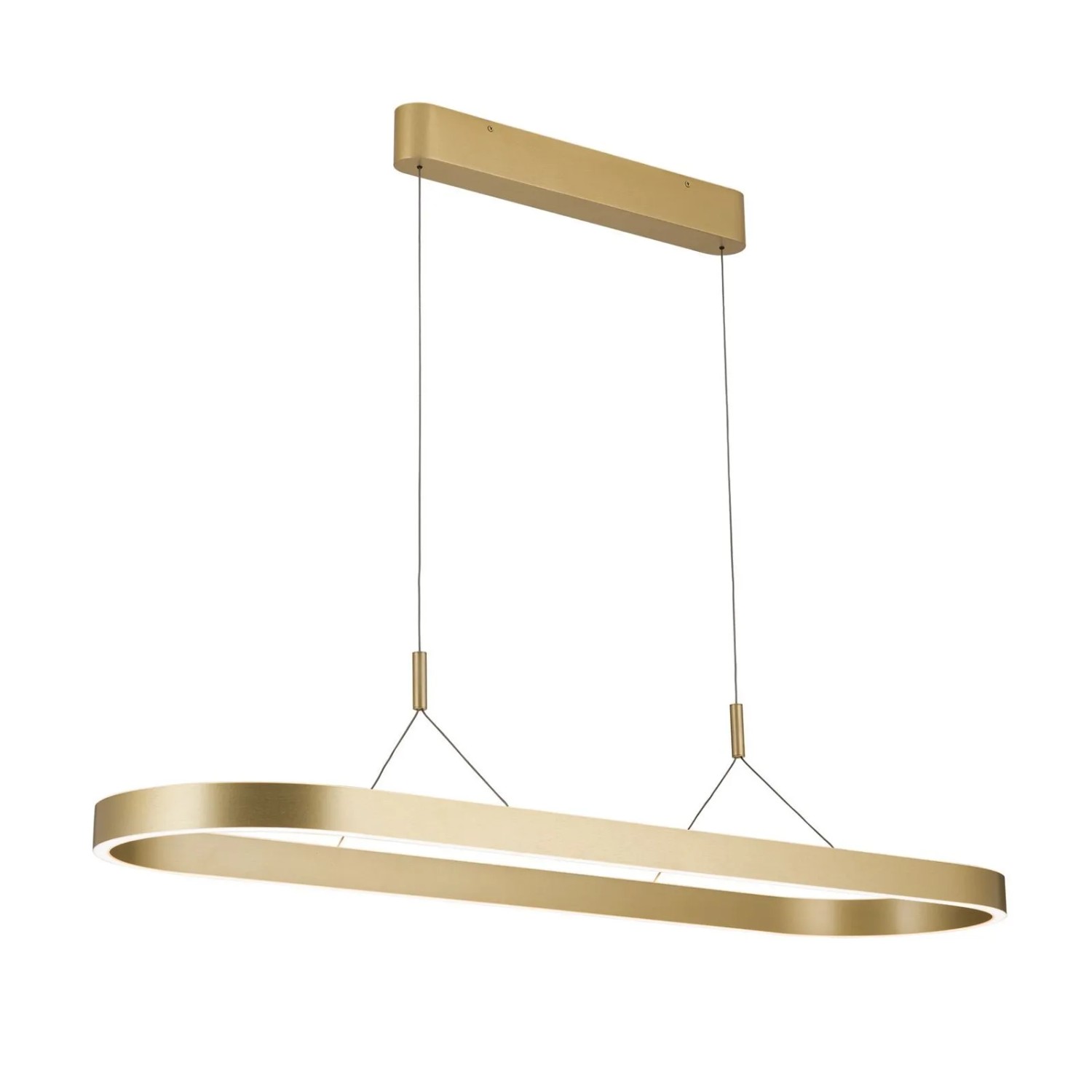 Orion Leuchten Pendelleuchte Lift System 80W 4500lm 2700K 4000K Gold