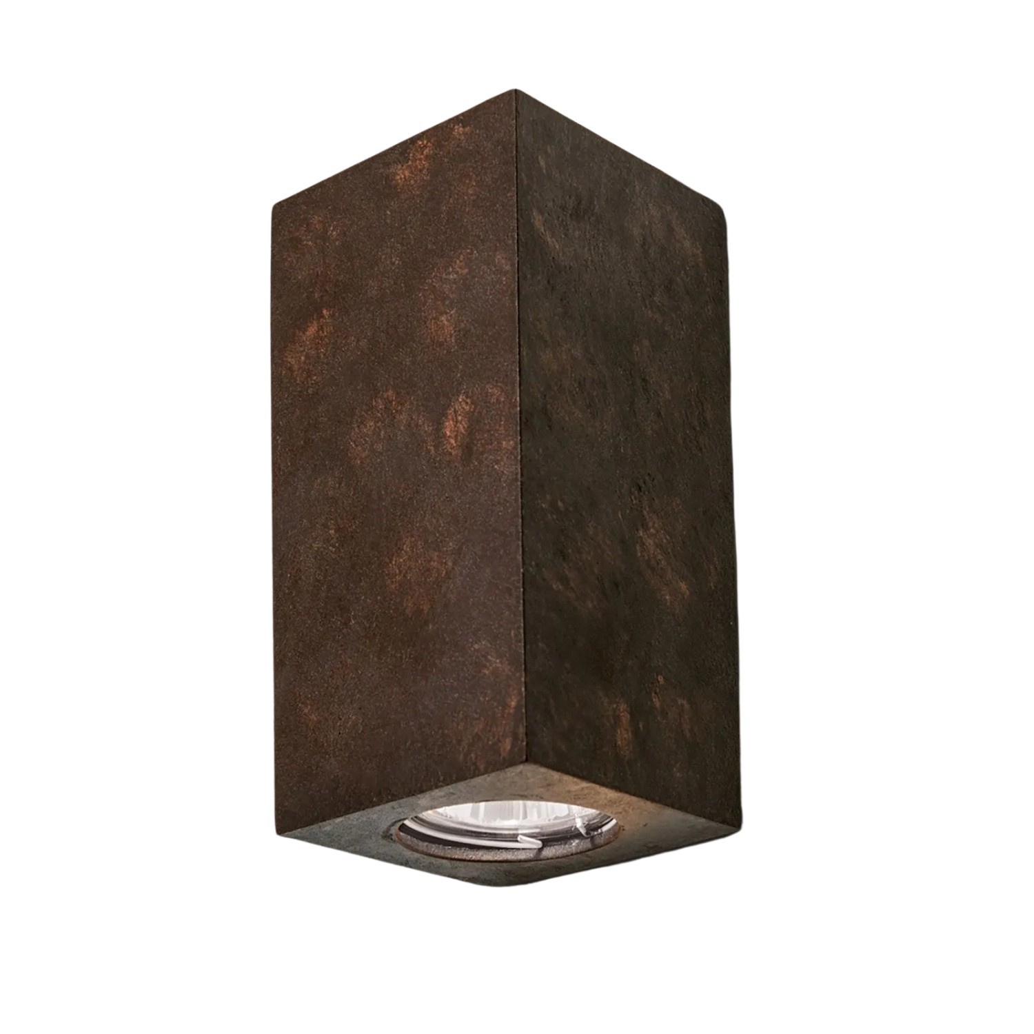 Orion Leuchten Wandleuchte 2-flammig GU10 10W Rost