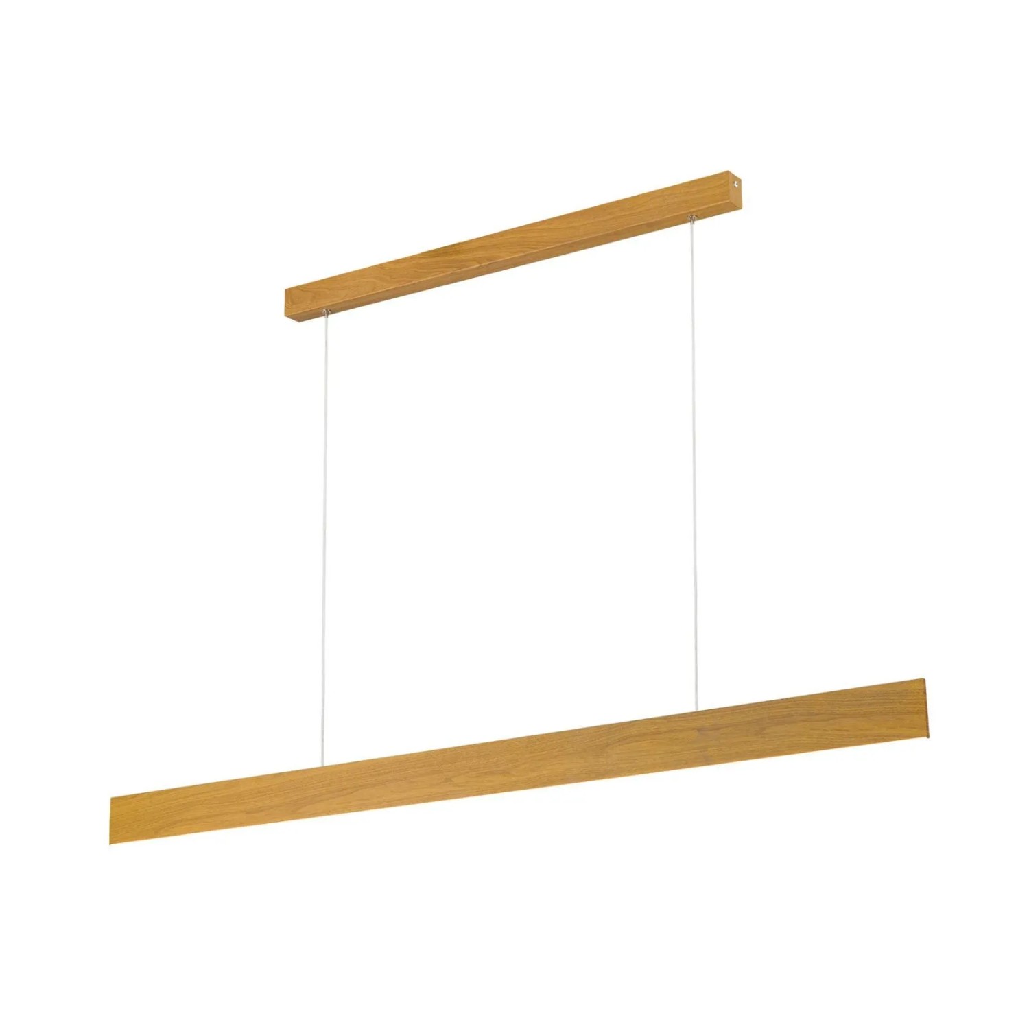 Orion Leuchten Pendlleuchte 147 cm 2700lm 3000K Holzoptik