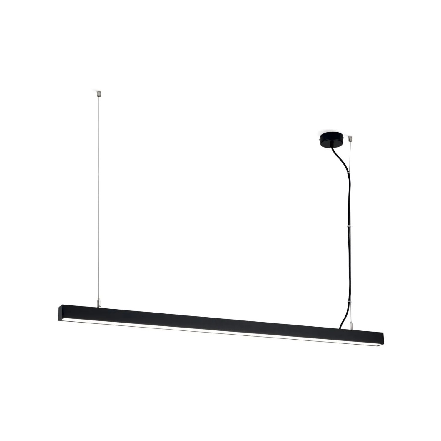 Orion Leuchten Balkenleuchte System 113x4x4 cm 3000-5000K 3850lm Schwarz