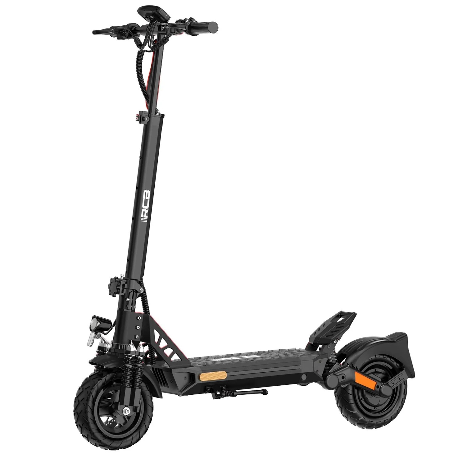 RCB D5 ABE E-Scooter Spitzenleistung 1100 W 48 V 20,8 Ah bis 100 km Starke Doppel-Federung 10 Zoll App