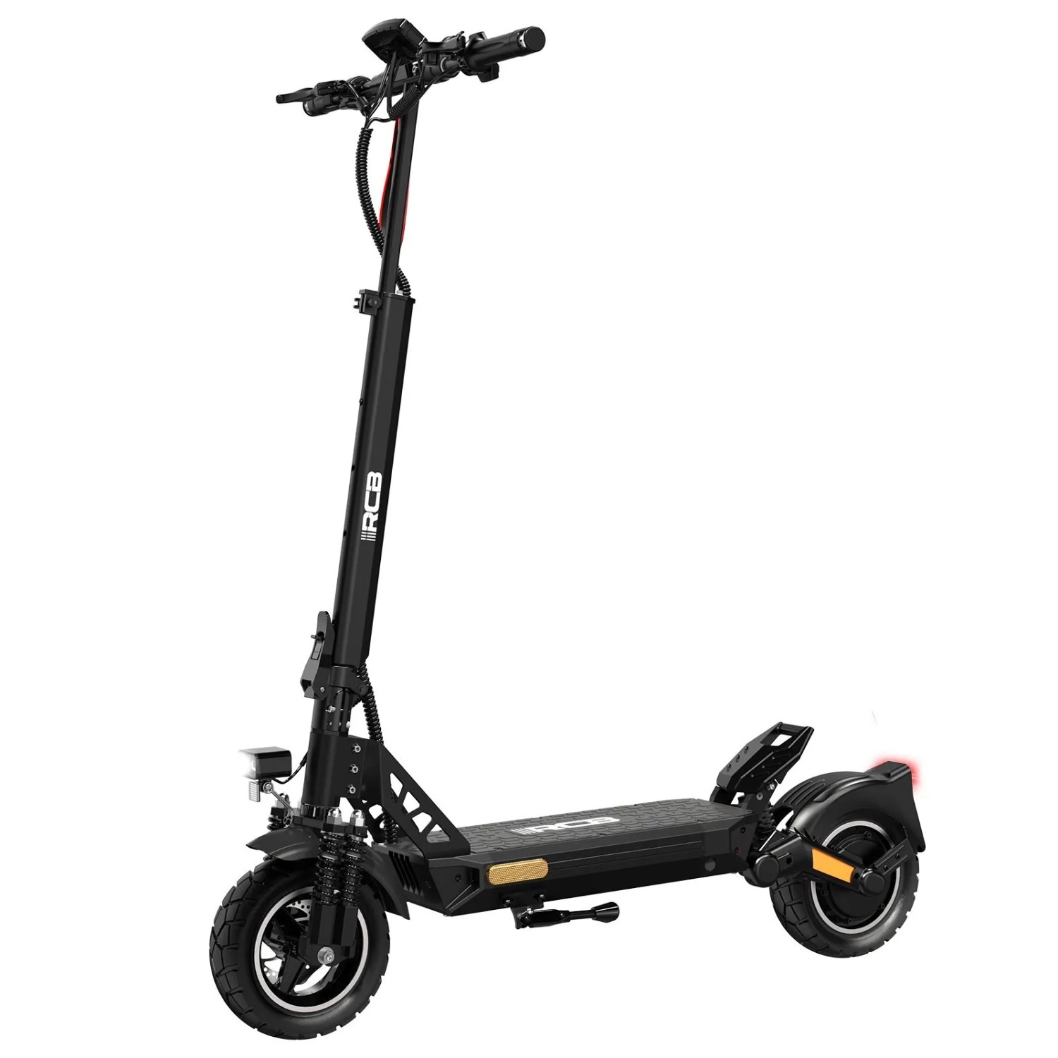 RCB D5 Ultra ABE E-Scooter 1600 W Spitzenleistung 20,8 Ah 80-100 km Reichweite Blinker 10 Zoll Front- und Heckfederung APP & NFC