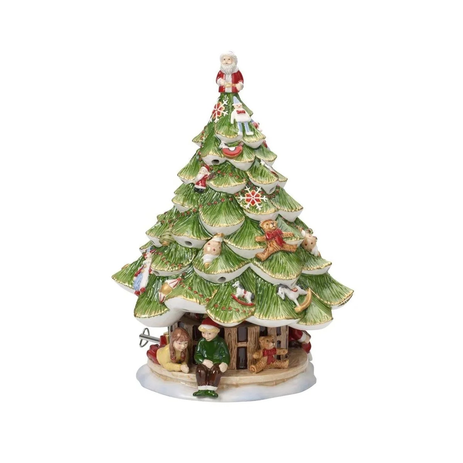 Villeroy & Boch Christmas Toys Memory Großer Tannenbaum mit Kindern