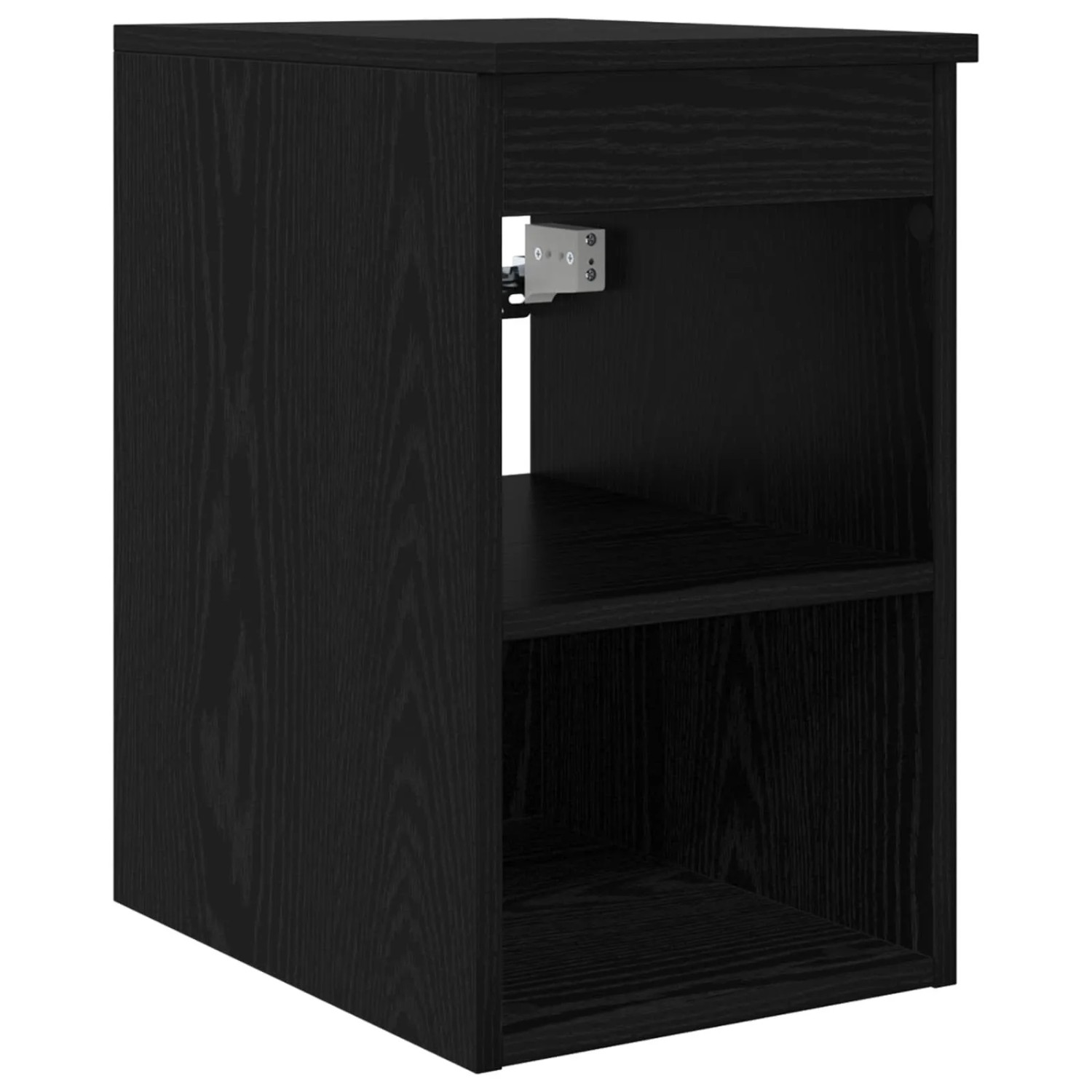 vidaXL Badezimmerschrank Inzwischen Schwarze Eiche 30 x 35 x 50 cm 890335