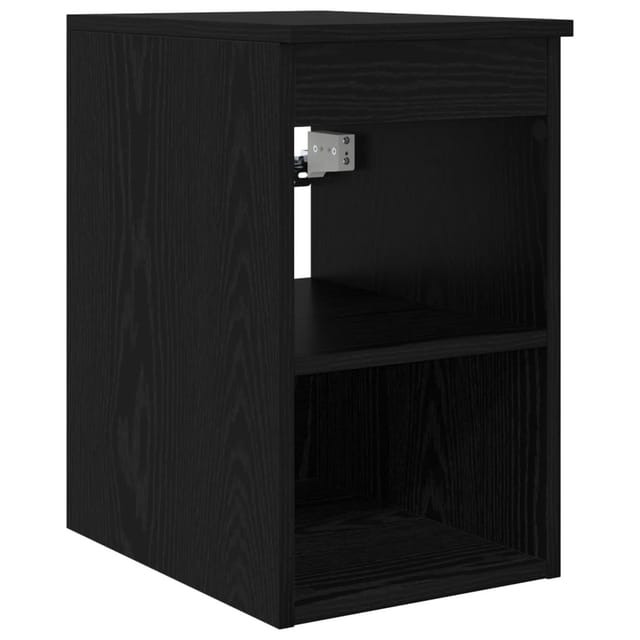 vidaXL Badezimmerschrank Inzwischen Schwarze Eiche 30 x 35 x 50 cm 890335