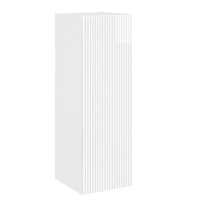 vidaXL Wandmontierter Badezimmerschrank Hochglanz Weiß 890526