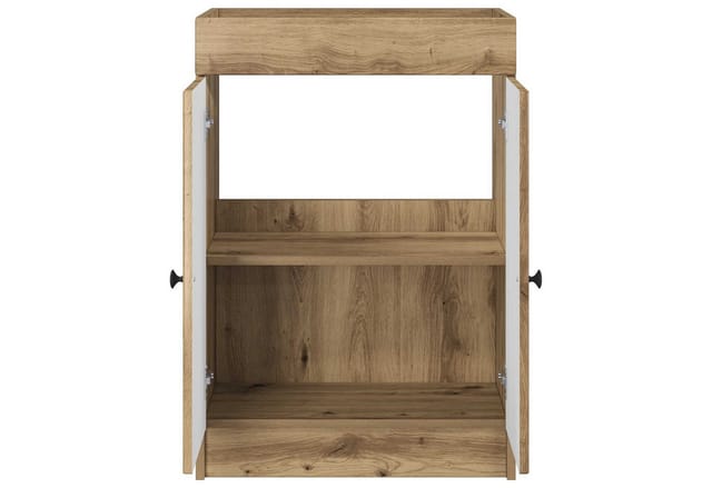 vidaXL Unter dem Waschbecken Badschrank Artisan-Eiche 890013