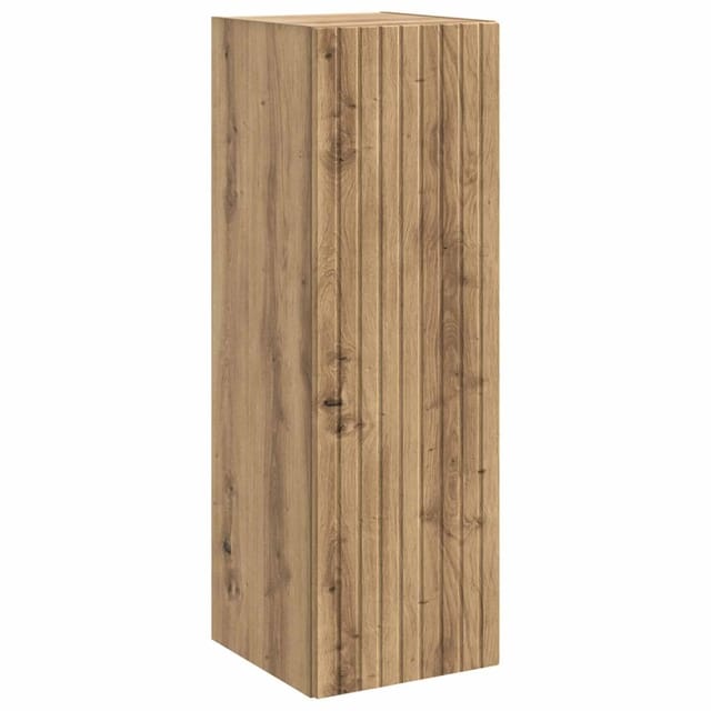 vidaXL Wandmontierter Badezimmerschrank Artisan-Eiche 890661