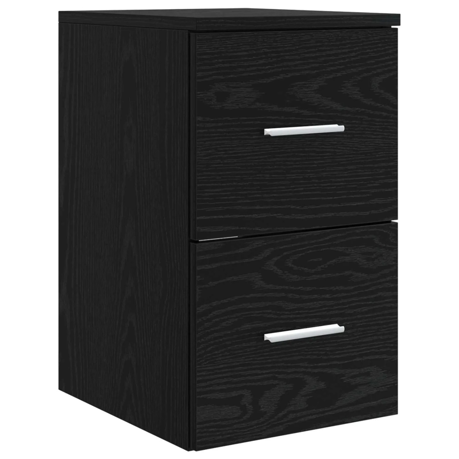 vidaXL Badezimmerschrank Inzwischen Schwarze Eiche 30 x 41 x 50 cm 890367