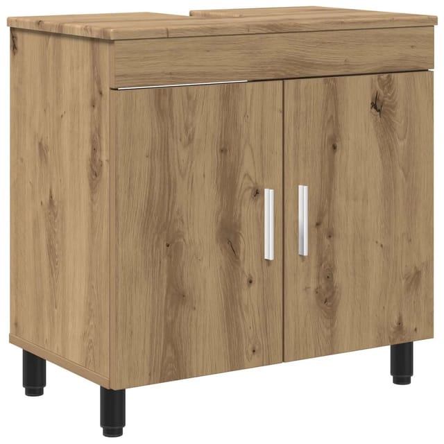 vidaXL Waschtisch Artisan-Eiche 60 x 35 x 60 cm Holzwerkstoff 889404