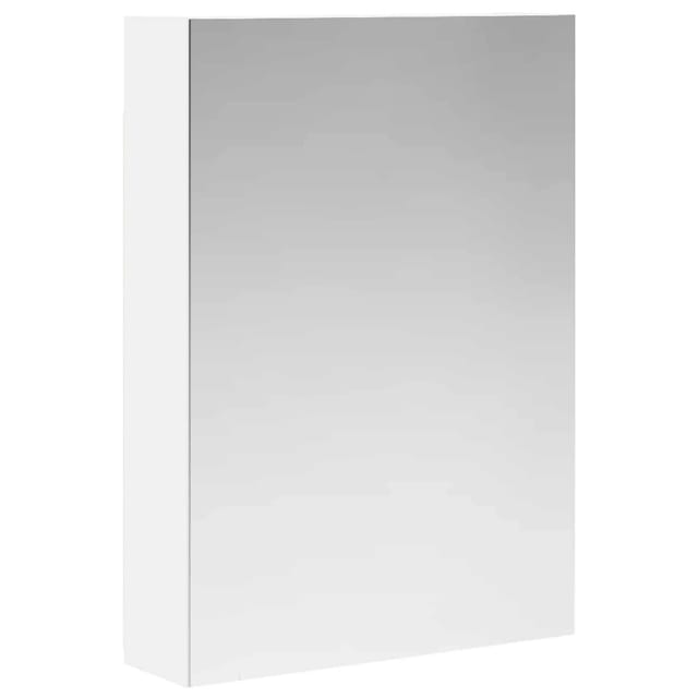 vidaXL Badezimmerspiegelschrank Weiß 50 x 14,5 x 70 cm Holzwerkstoff 889039
