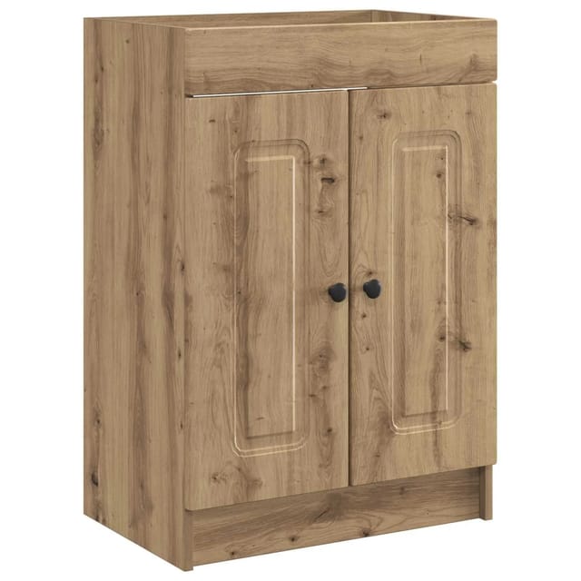 vidaXL Unter dem Waschbecken Badschrank Artisan-Eiche 890023