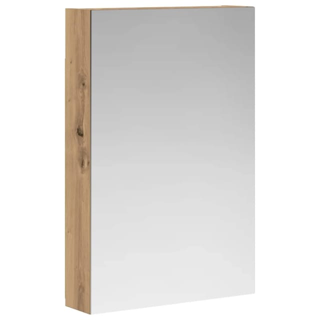 vidaXL Badezimmerspiegelschrank Kunsthandwerk Eiche 889030
