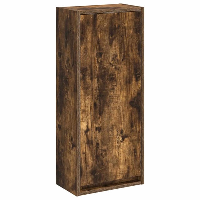 vidaXL Wandmontierte Waschbecken-Vanität Geräucherte Eiche 890764
