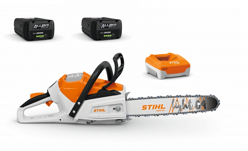 STIHL MSA 260 C-O 35 cm mit 2x ALLPRO Akku AP 300.0 P und Ladegerät AL 501 Bild 2