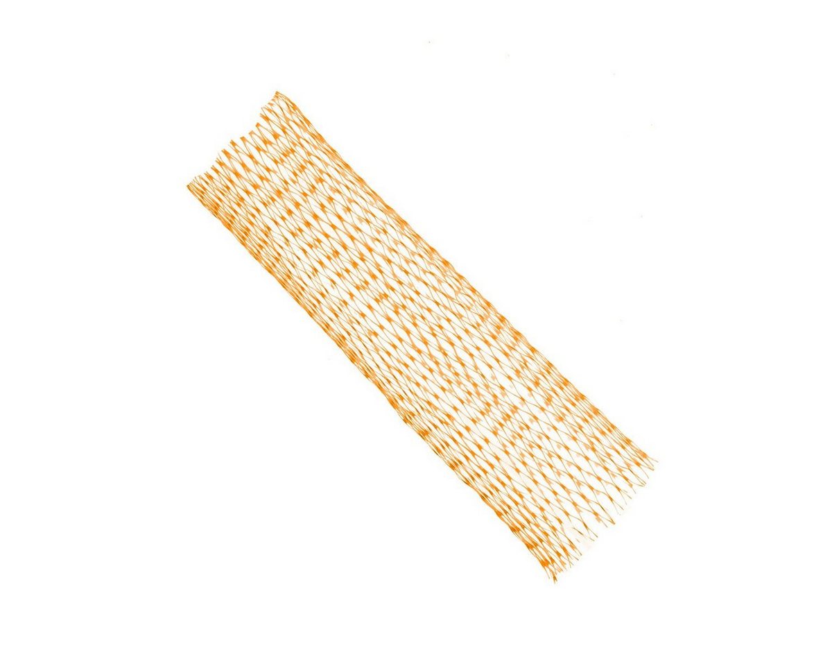 Haga - Obstnetz Gemüsenetz Aufbewahrungsnetz (Meterware) Masche 8mm orange Bild 4