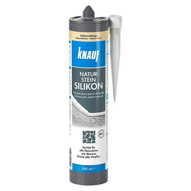 Naturstein Silikon bahamabeige 300 ml Silikon & Acryl - Knauf