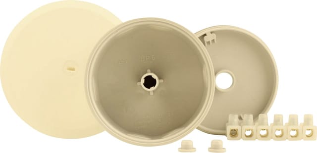 SPELSBERG Unterputz-Abzweigdose rund mit Deckel IP54 32mm Schalterdosen & Abzweigdosen