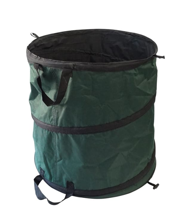 Laub- und Grastonne 80 l grün Gartenabfallbehälter - Trendline