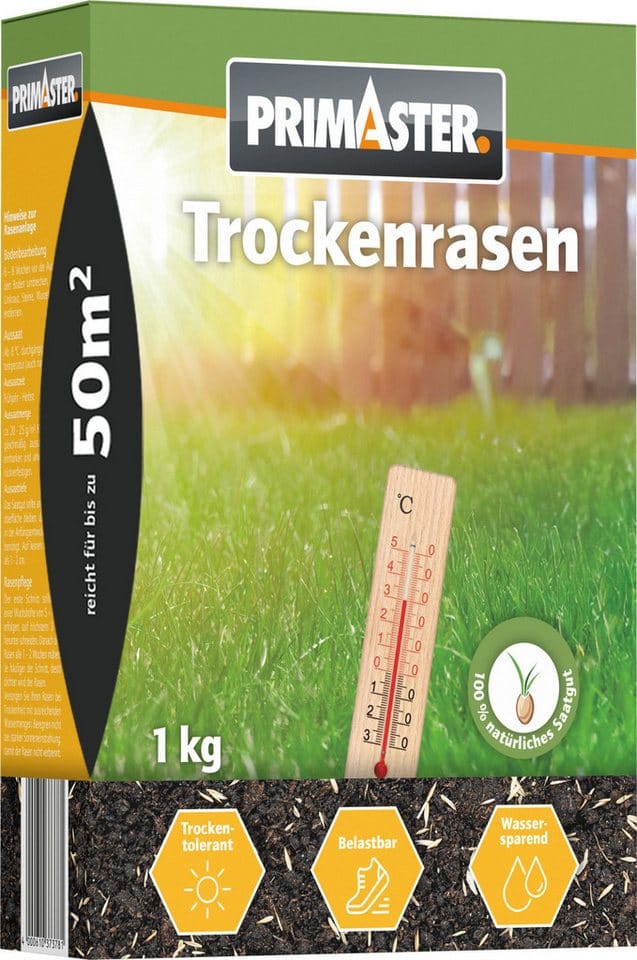 Trockenrasen 1 kg für ca. 50 m² Trockenrasen - Primaster