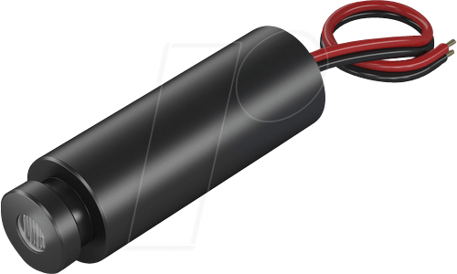 PICO 70118063 - Punktlasermodul, rot, 635 nm, 24 VDC, 12x45 mm, Klasse 1