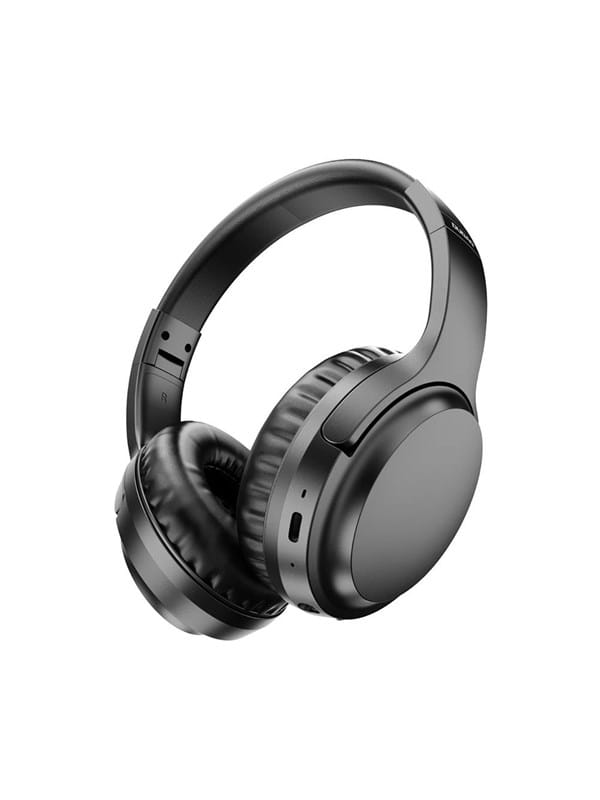 Kabelloser Bluetooth 5.3 Over-Ear-Kopfhörer Schwarz