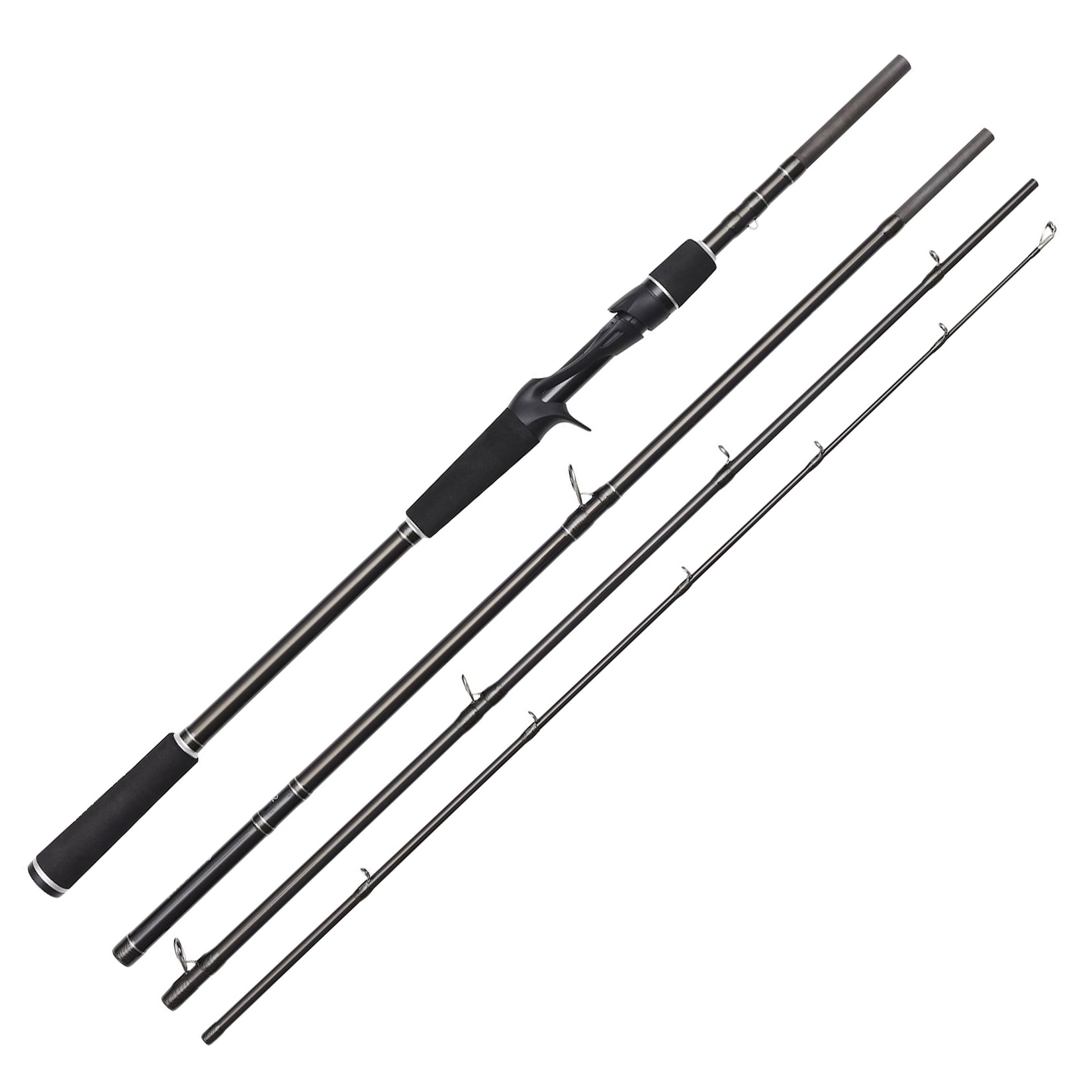 Westin W2 Powerstrike-T Travel 2,40m XH 60-140g 4Sec Reise-Baitcastrute